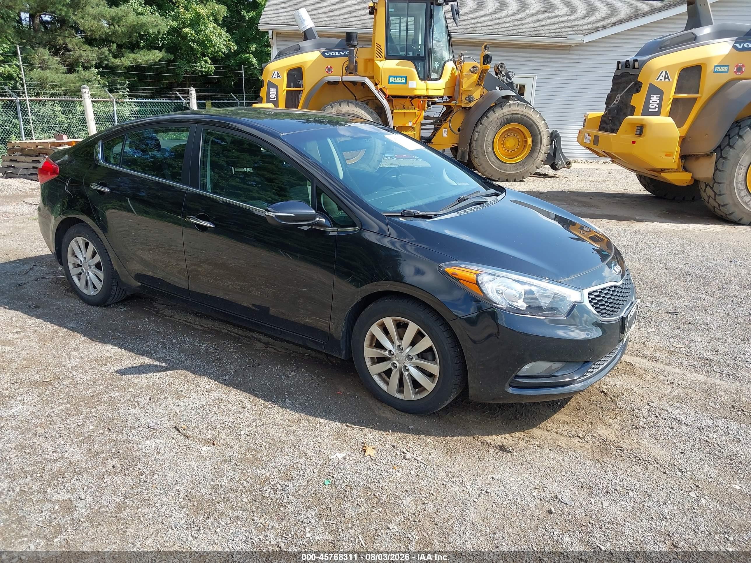 2015 Kia Forte Ex Black vin: KNAFX4A85F5270500