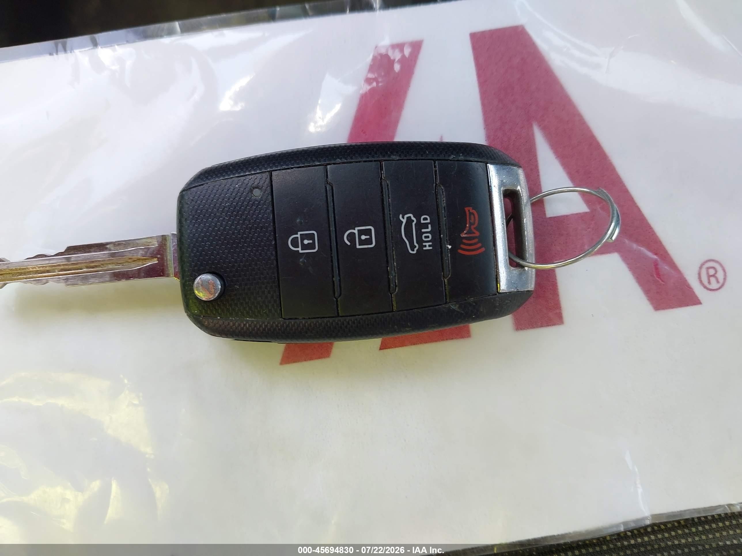 2015 Kia Forte Ex Red vin: KNAFX4A85F5315337