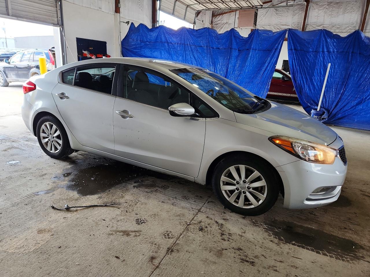 2015 Kia Forte Ex Silver vin: KNAFX4A85F5328346
