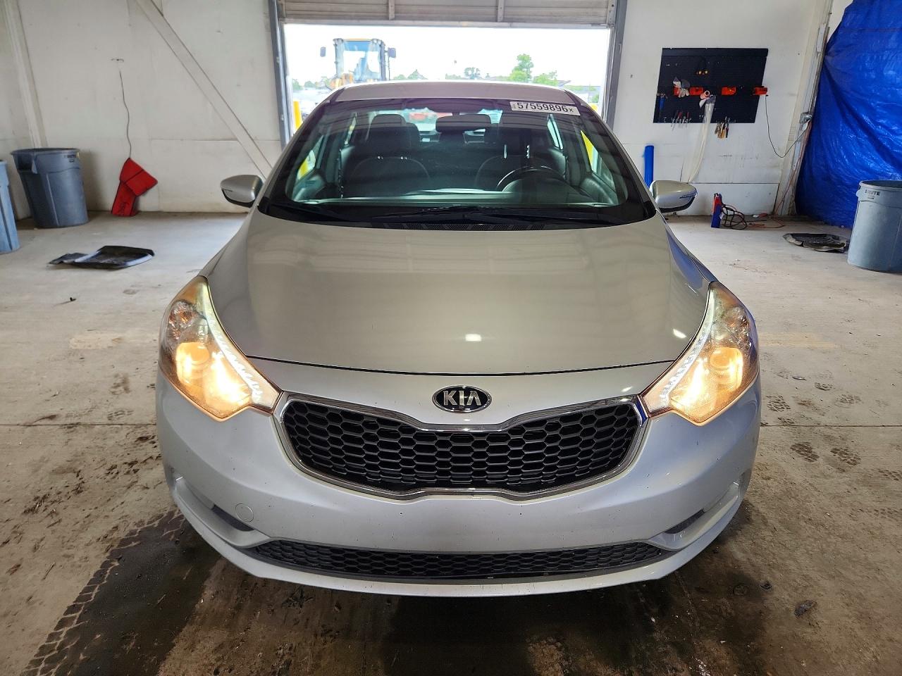 2015 Kia Forte Ex Silver vin: KNAFX4A85F5328346