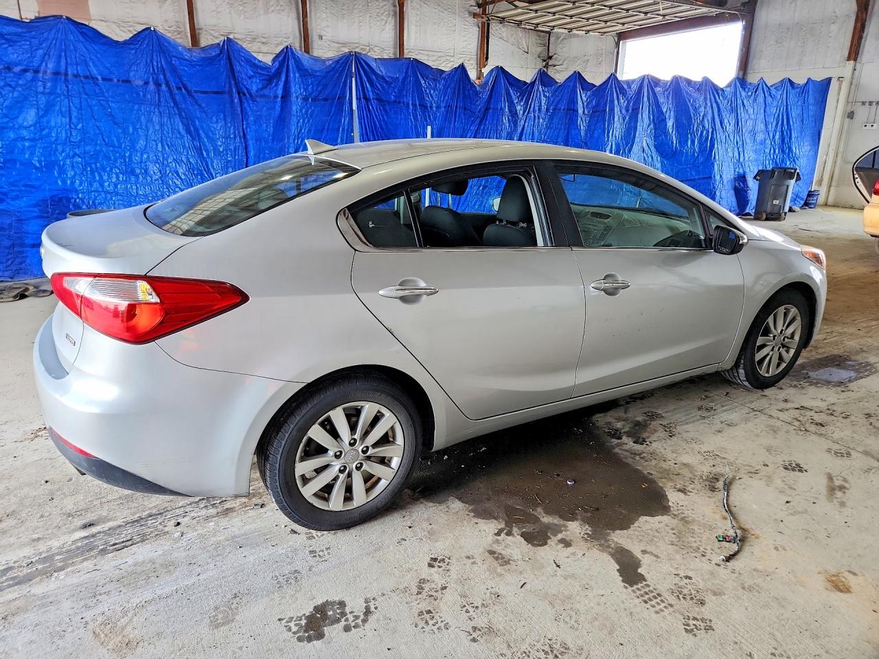 2015 Kia Forte Ex Silver vin: KNAFX4A85F5328346