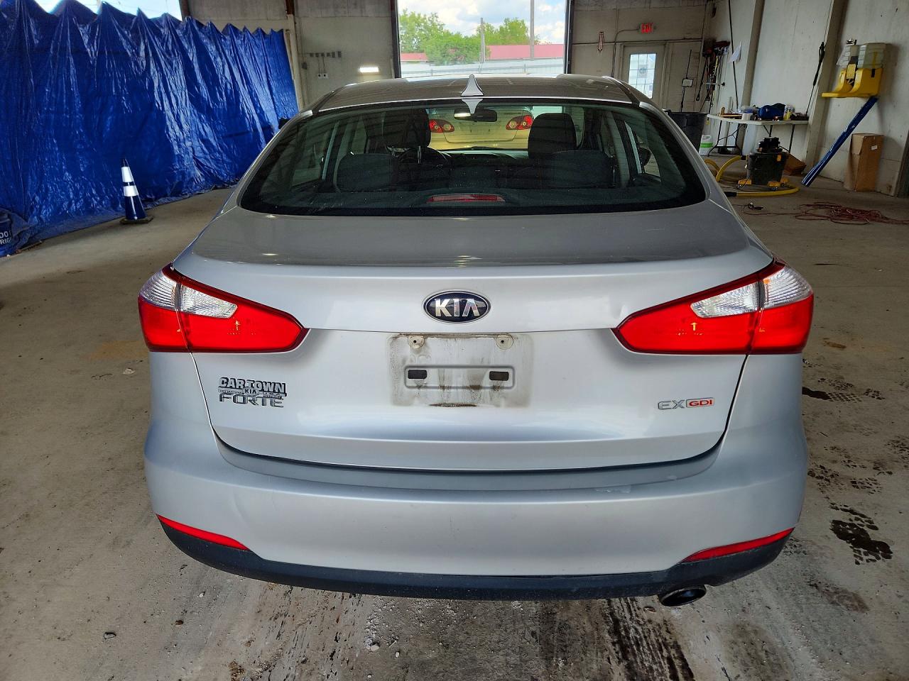 2015 Kia Forte Ex Silver vin: KNAFX4A85F5328346