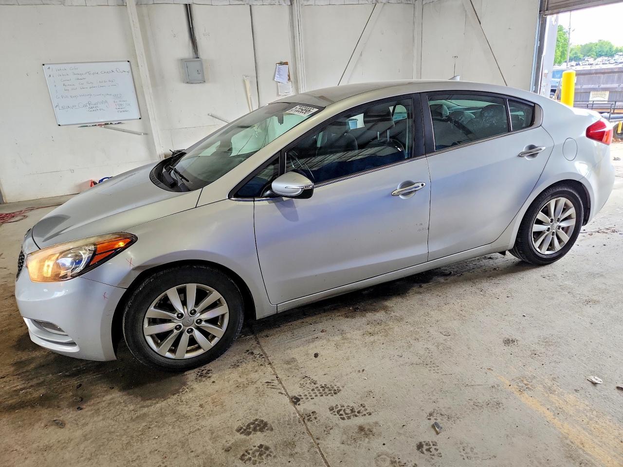 2015 Kia Forte Ex Silver vin: KNAFX4A85F5328346