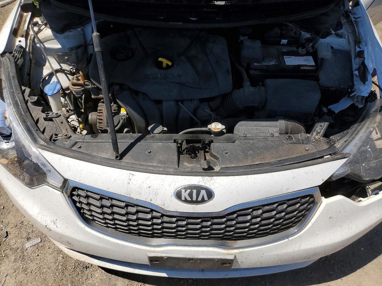 2015 Kia Forte Ex White vin: KNAFX4A85F5434487
