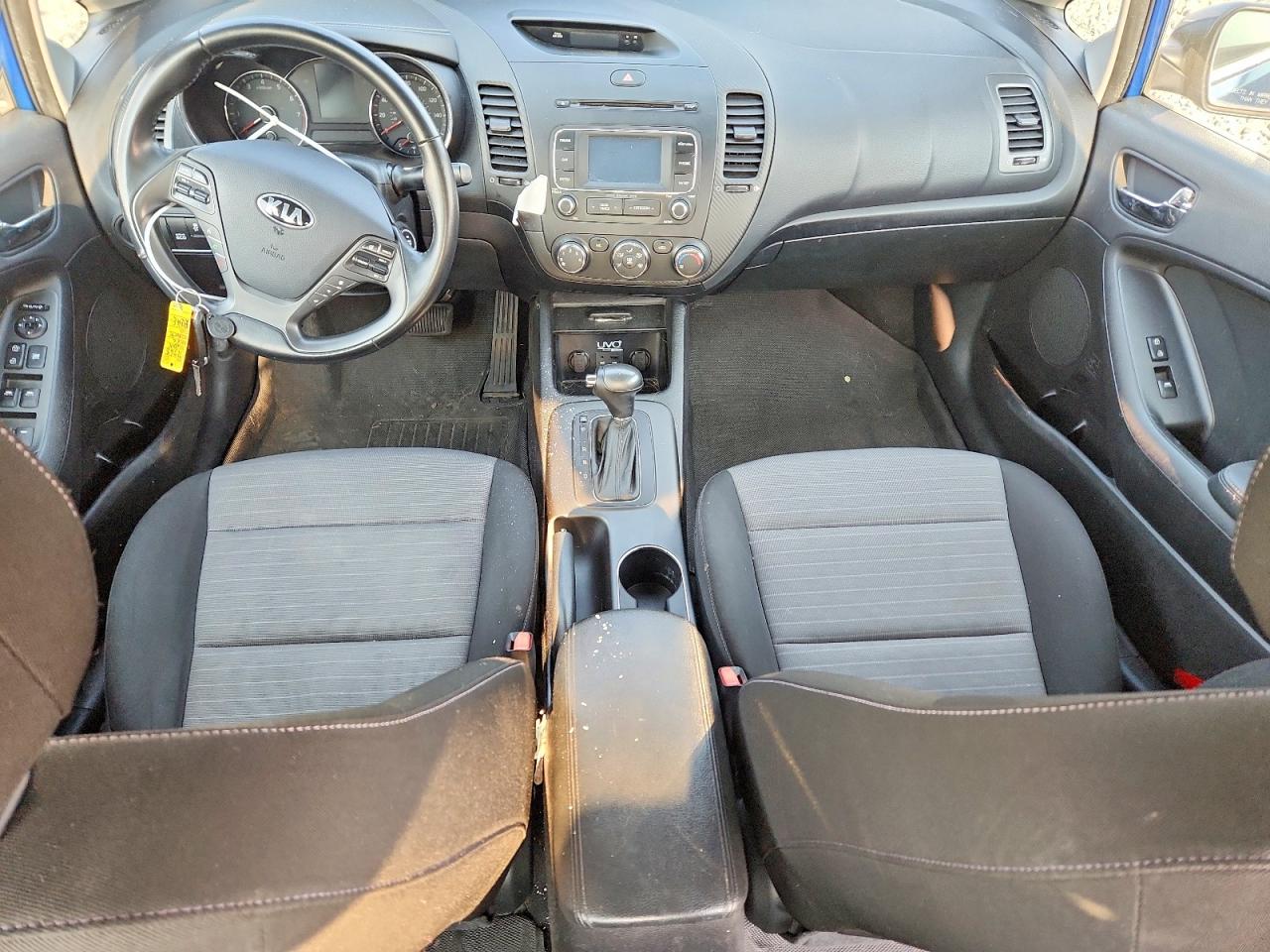 2014 Kia Forte Ex Blue vin: KNAFX4A86E5049499