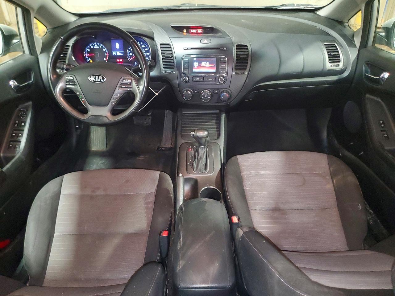 2014 Kia Forte Ex Silver vin: KNAFX4A86E5050054