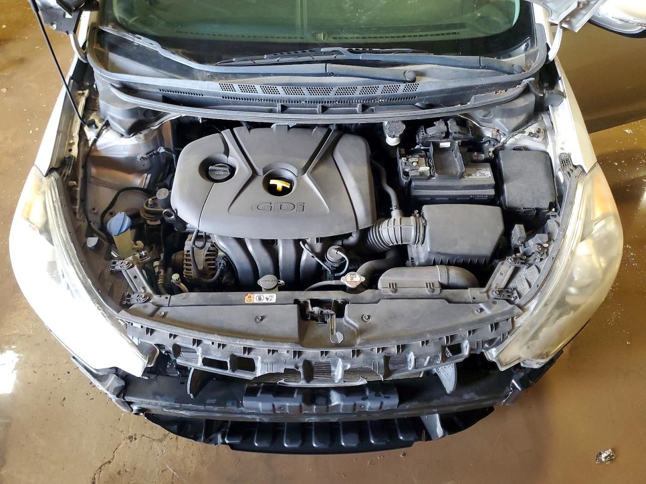 2014 Kia Forte Ex Silver vin: KNAFX4A86E5050054
