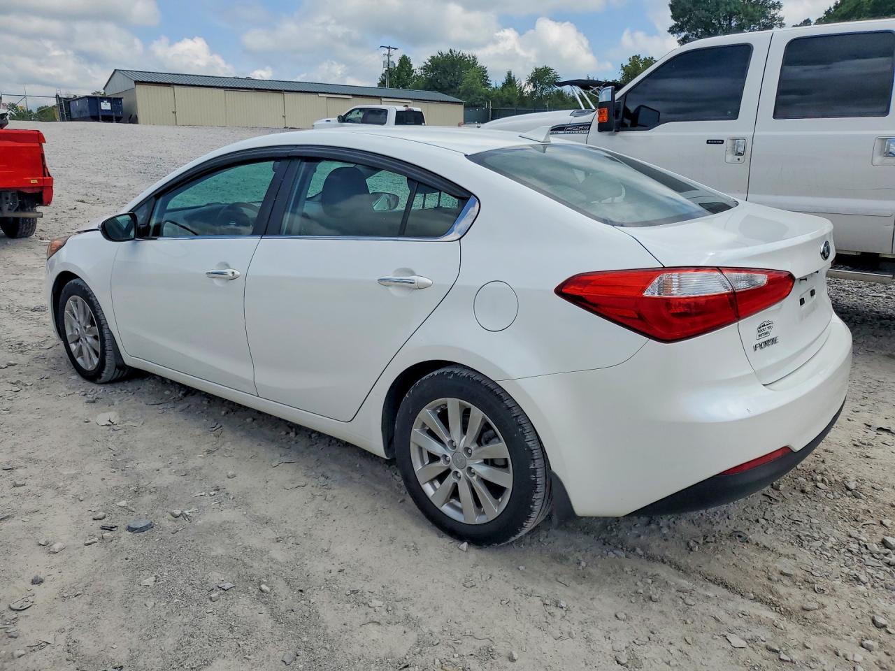2014 Kia Forte Ex White vin: KNAFX4A86E5109538