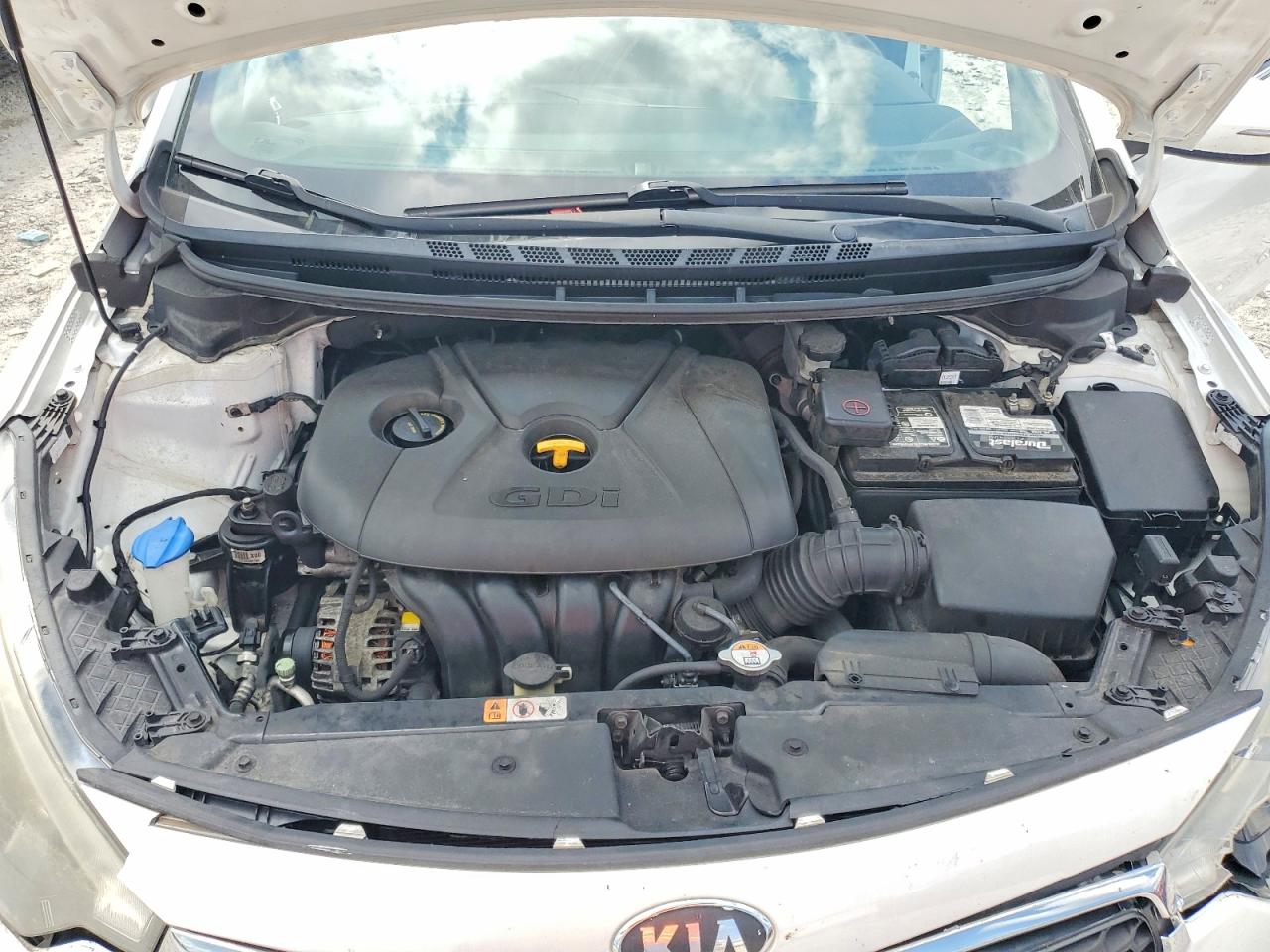 2014 Kia Forte Ex White vin: KNAFX4A86E5109538