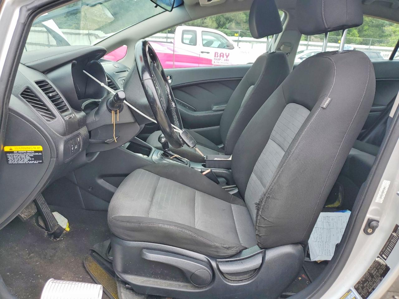 2014 Kia Forte Silver vin: KNAFX4A86E5194350