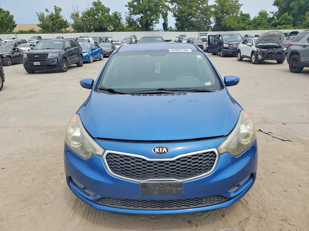 2015 Kia Forte Ex Blue vin: KNAFX4A86F5261191