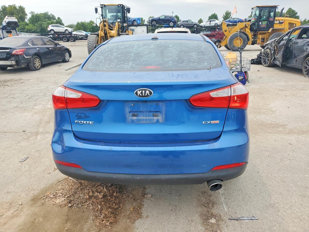 2015 Kia Forte Ex Blue vin: KNAFX4A86F5261191