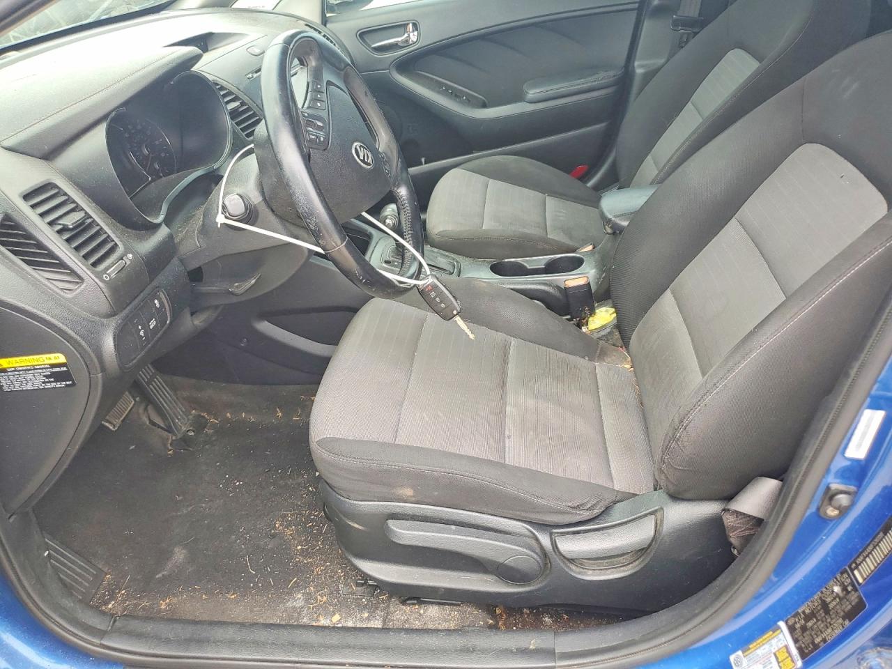 2015 Kia Forte Ex Blue vin: KNAFX4A86F5261191