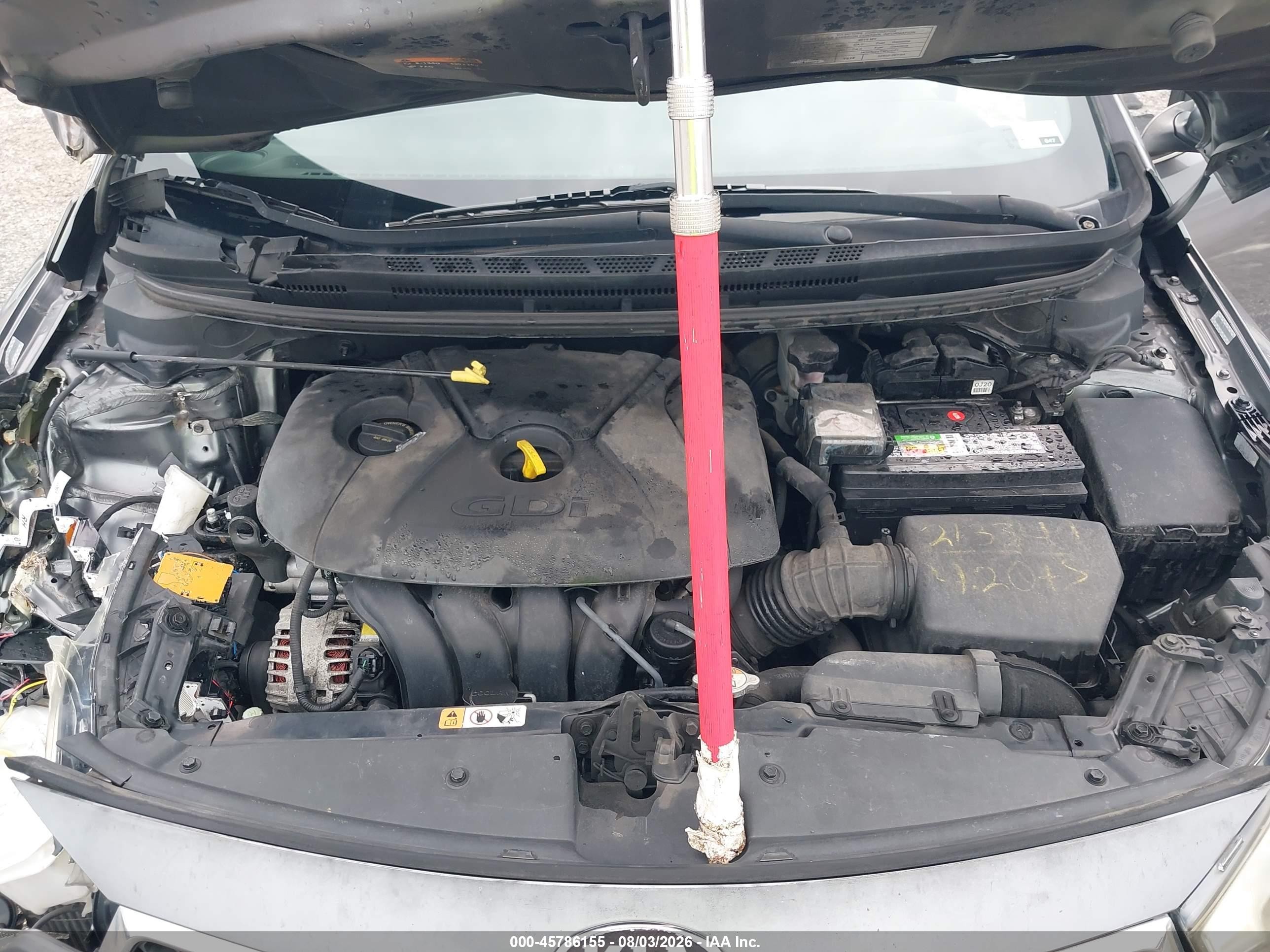 2015 Kia Forte Ex Gray vin: KNAFX4A86F5266259