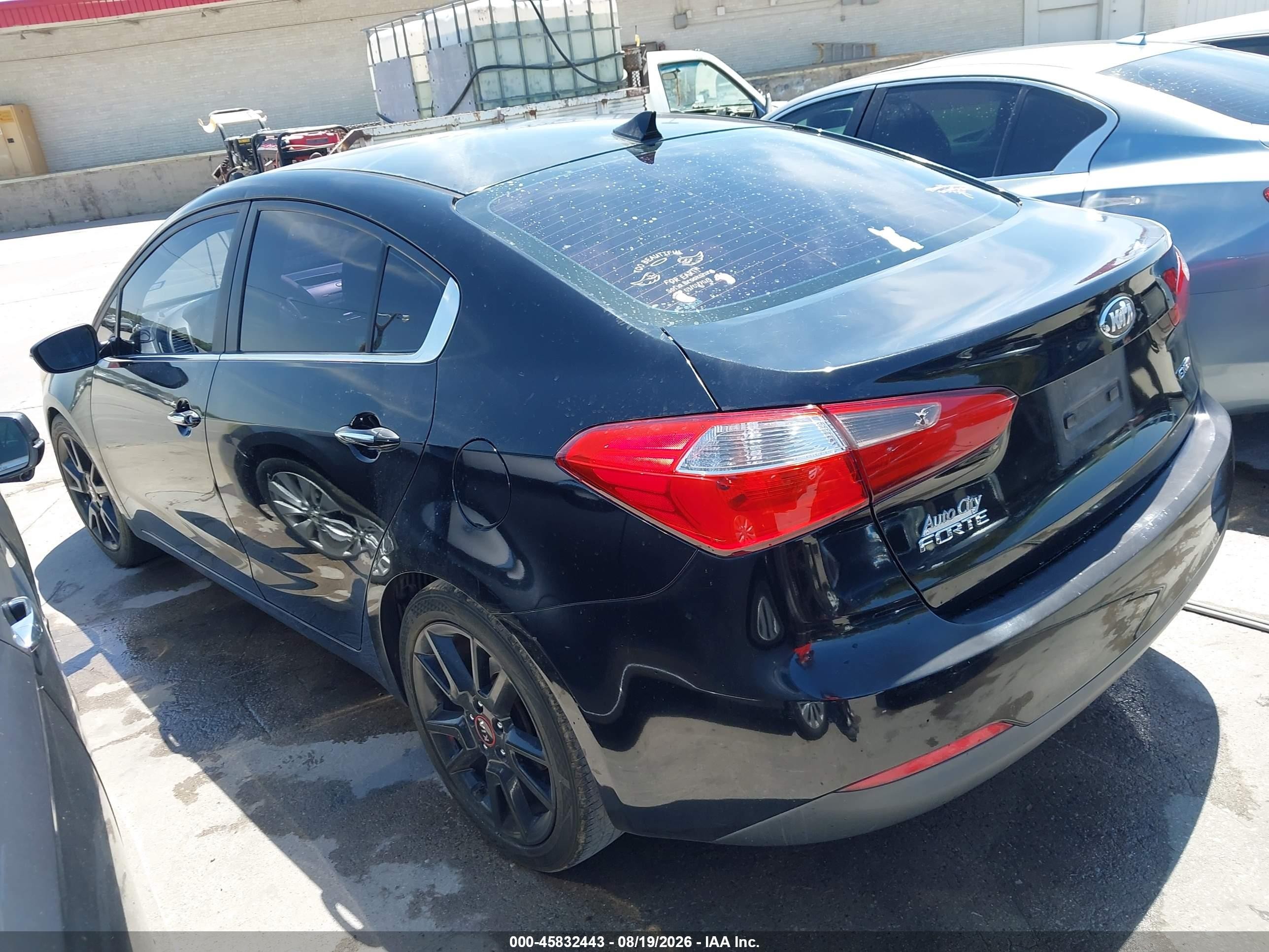 2015 Kia Forte Ex Black vin: KNAFX4A86F5283661