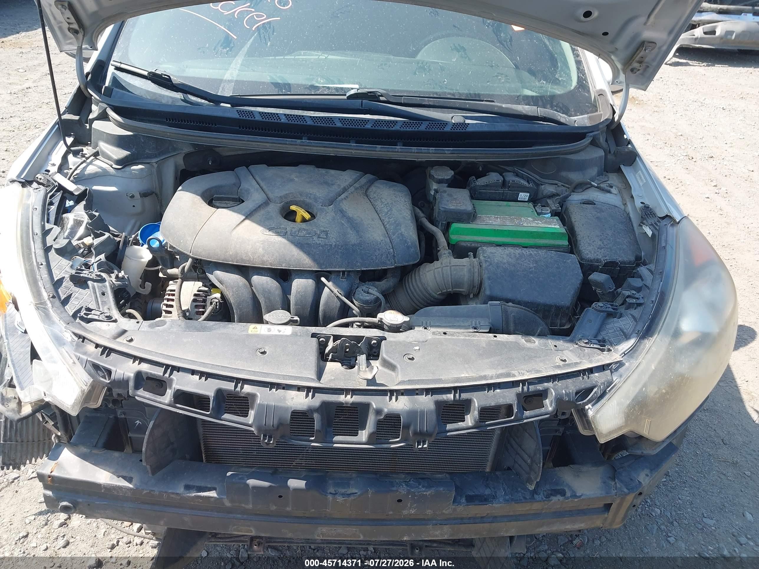 2015 Kia Forte Ex Silver vin: KNAFX4A86F5356110