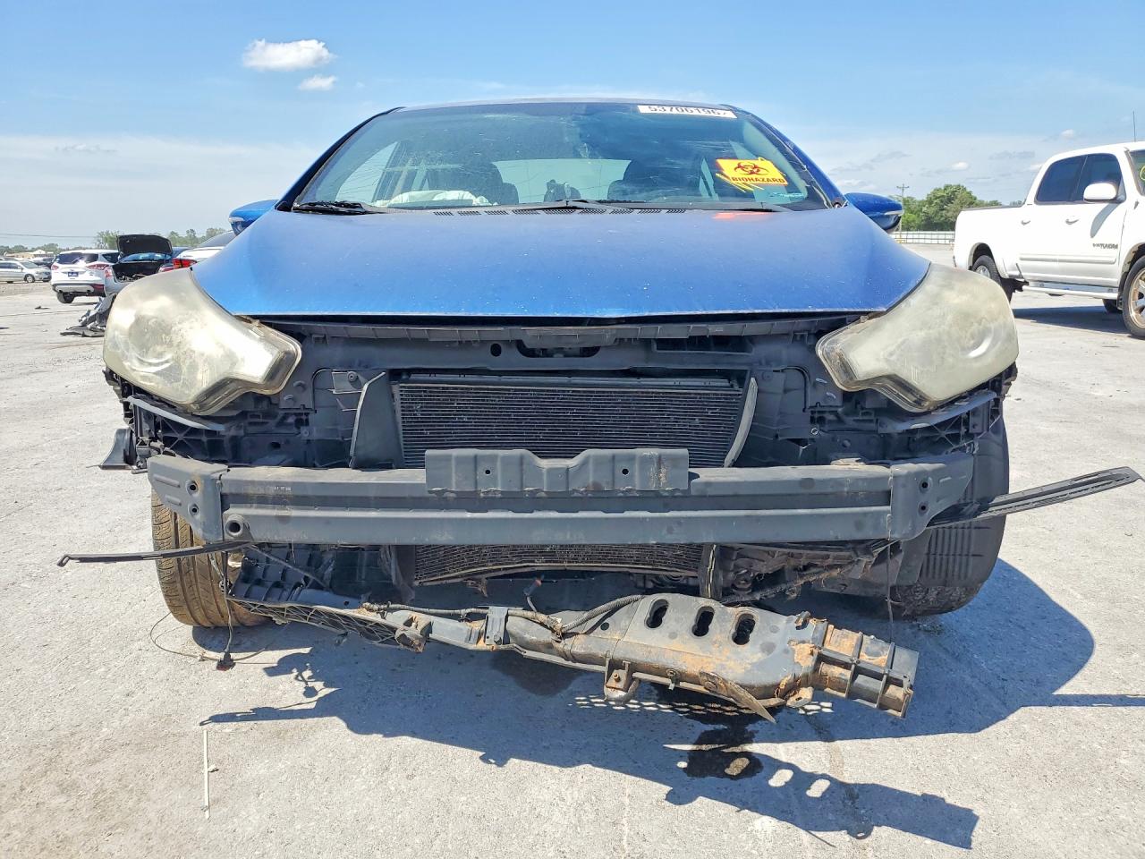 2014 Kia Forte Blue vin: KNAFX4A87E5052427
