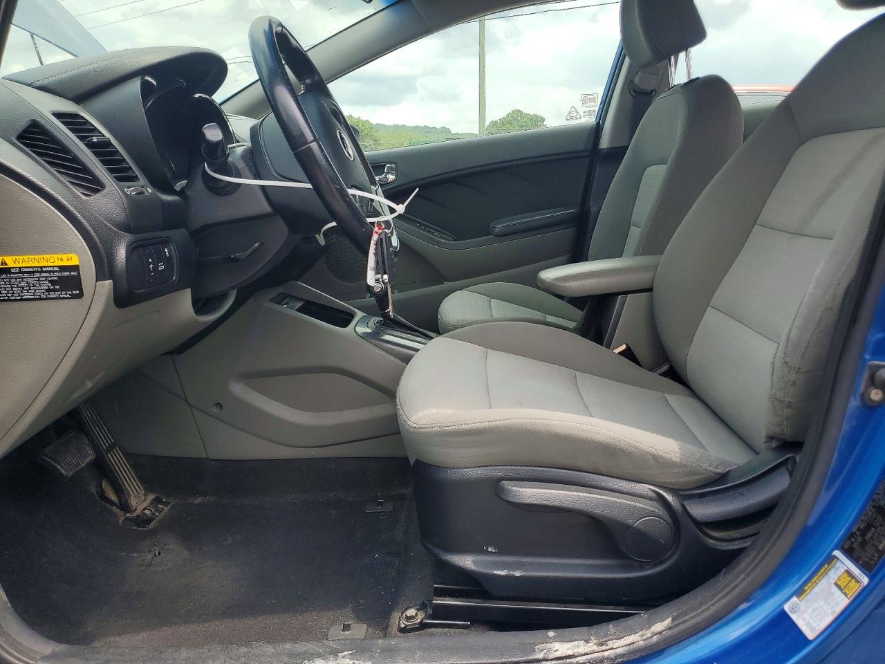 2014 Kia Forte Ex Синий vin: KNAFX4A87E5088554
