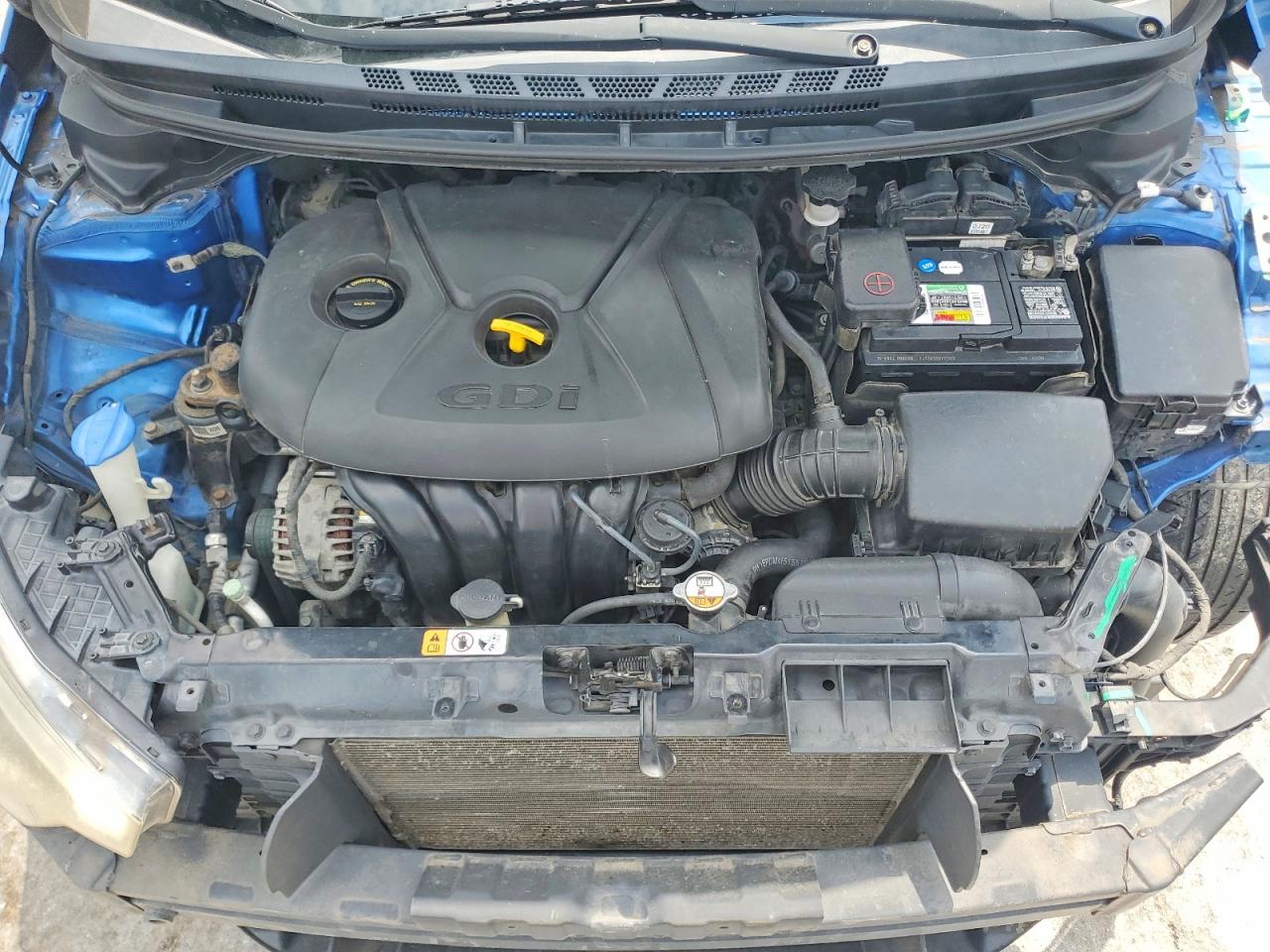 2014 Kia Forte Ex Синий vin: KNAFX4A87E5088554