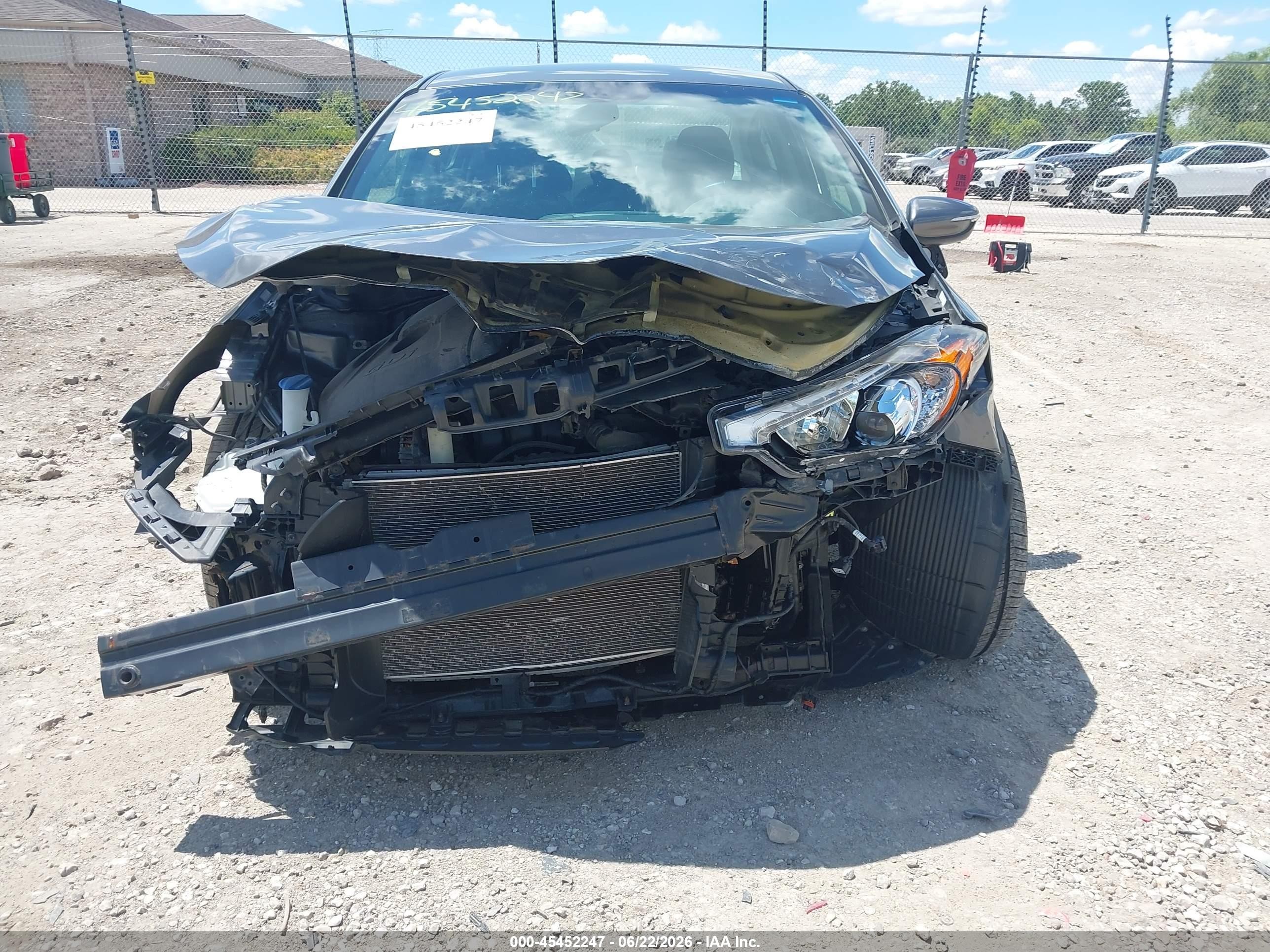 2014 Kia Forte Ex Gray vin: KNAFX4A87E5115381