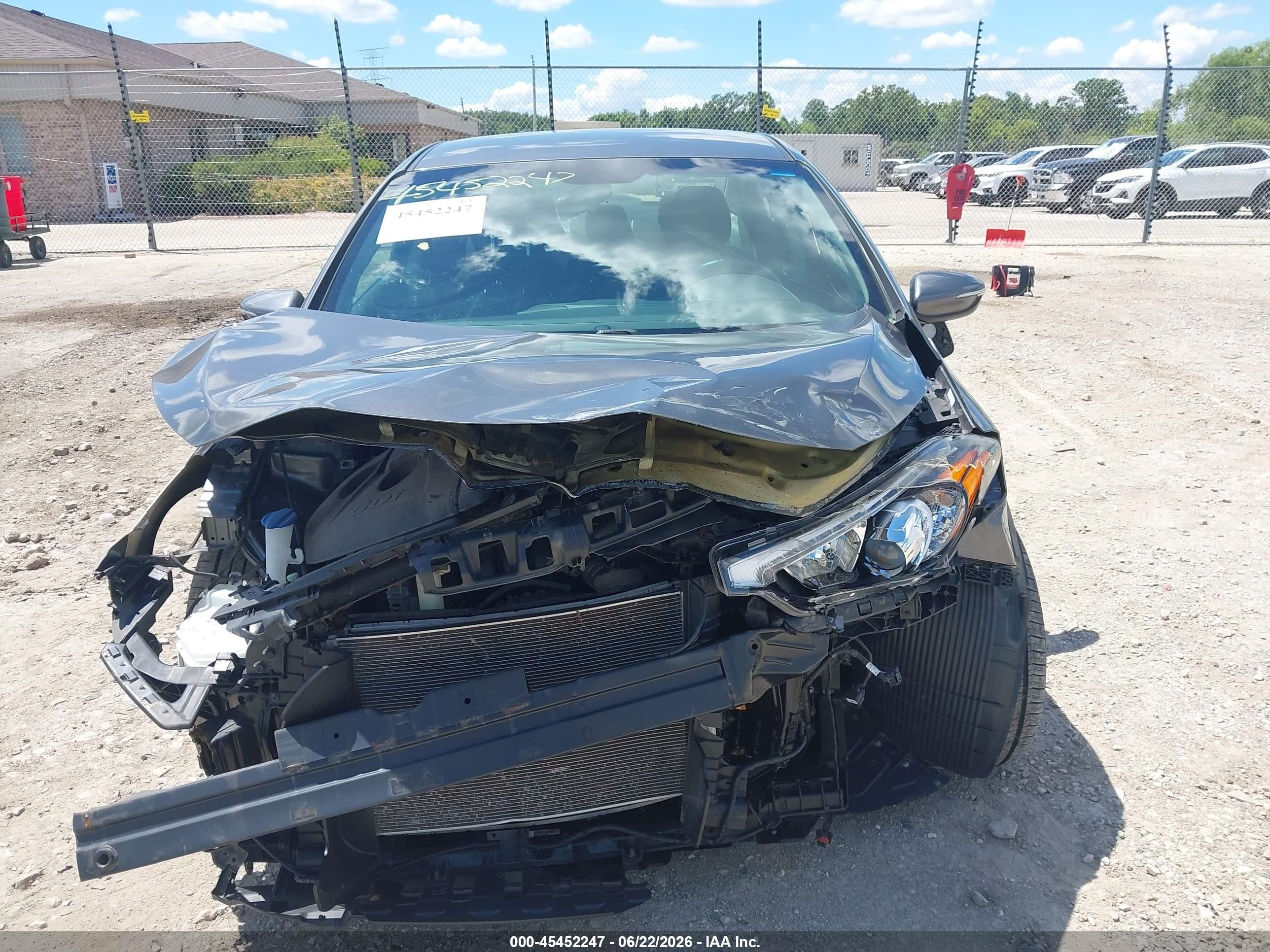 2014 Kia Forte Ex Gray vin: KNAFX4A87E5115381