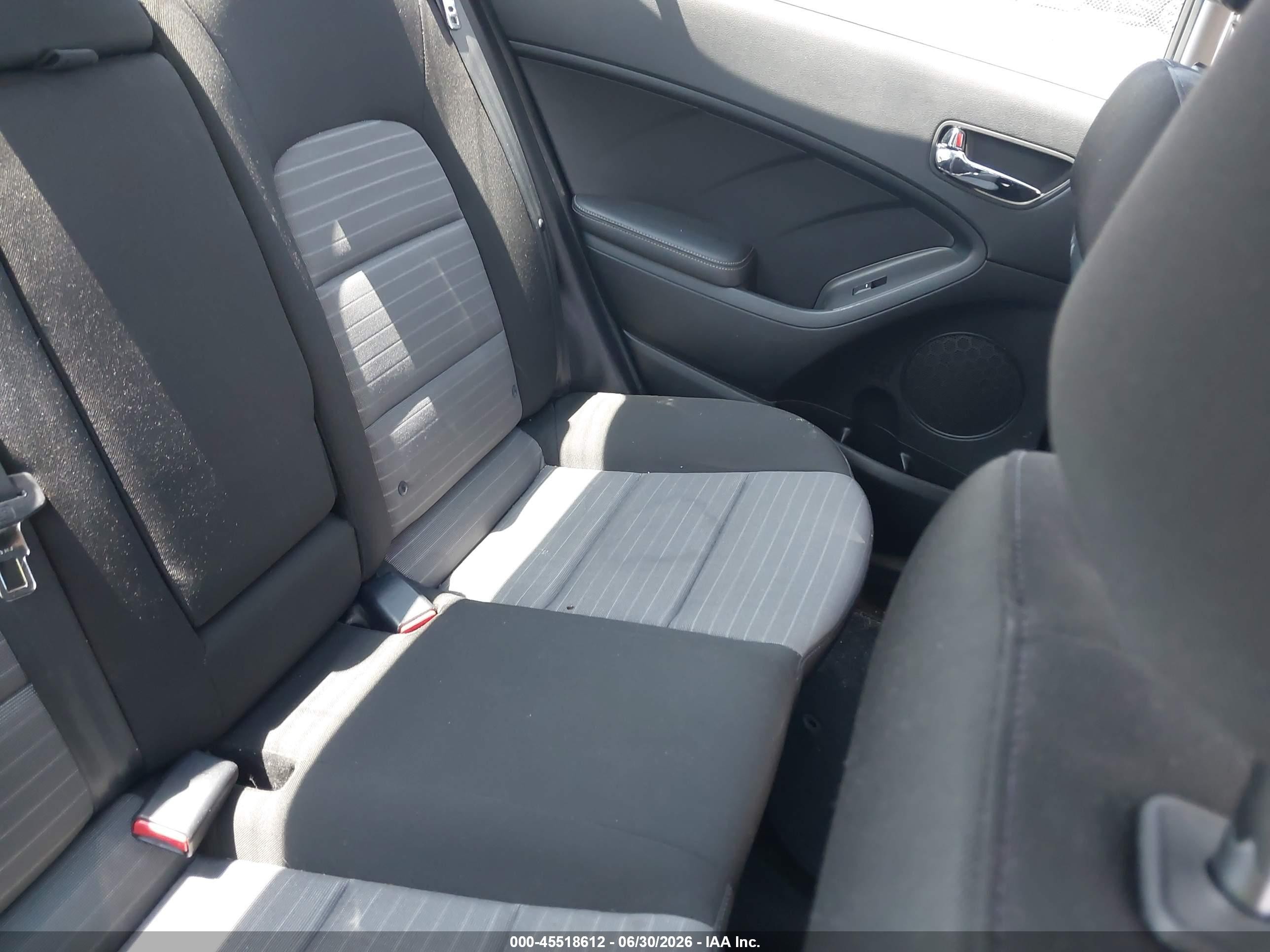2015 Kia Forte Ex Gray vin: KNAFX4A87F5266125