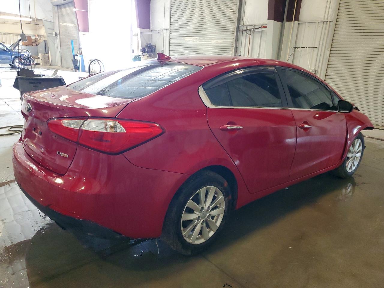 2015 Kia Forte Ex Red vin: KNAFX4A87F5282292