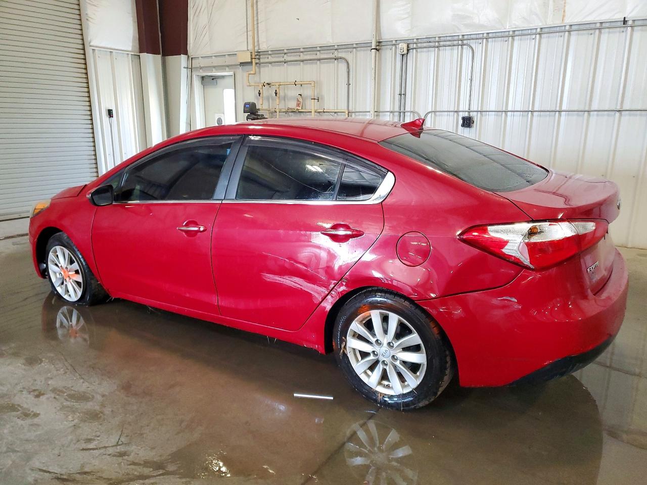 2015 Kia Forte Ex Red vin: KNAFX4A87F5282292