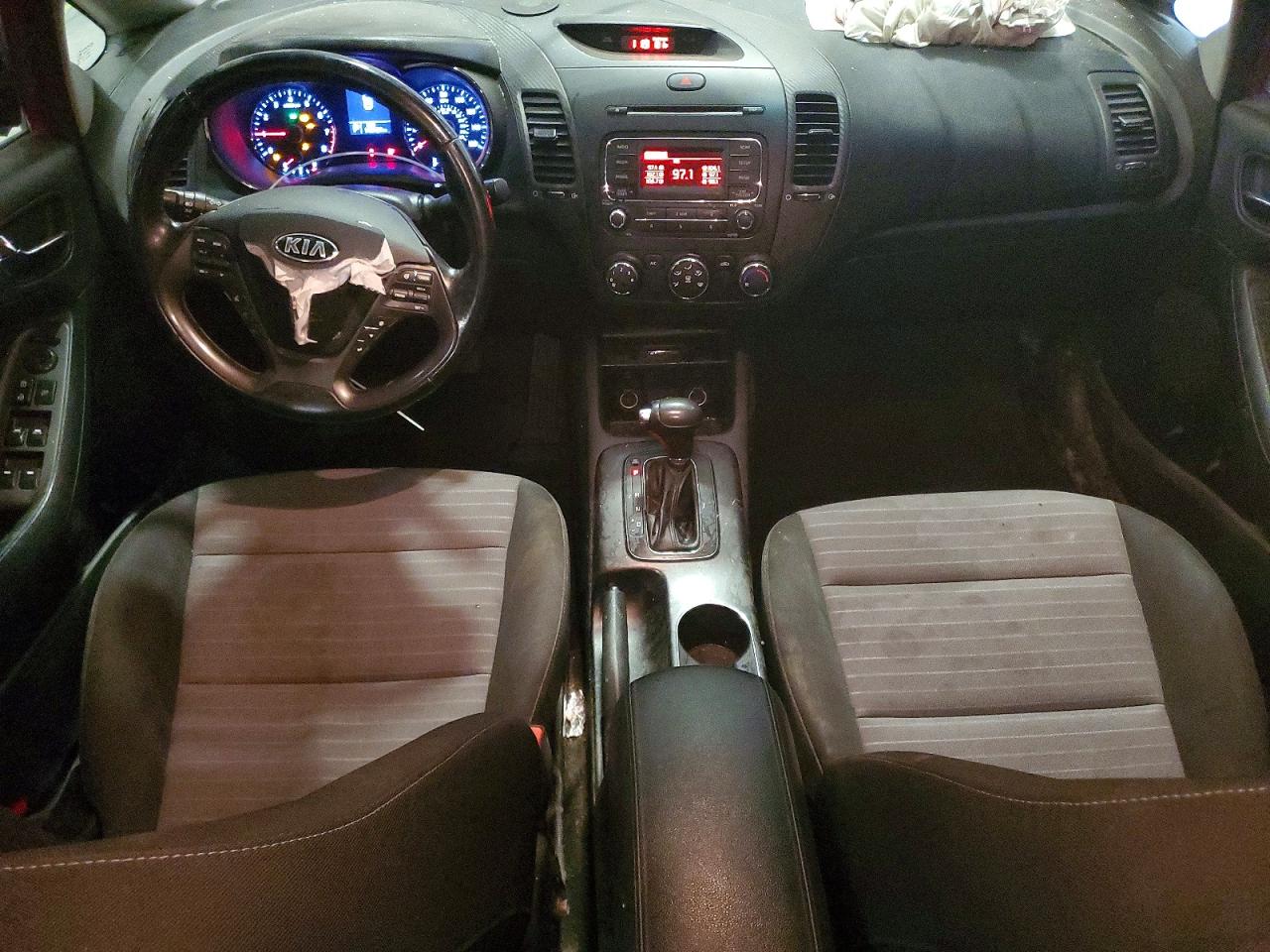 2015 Kia Forte Ex Red vin: KNAFX4A87F5282292