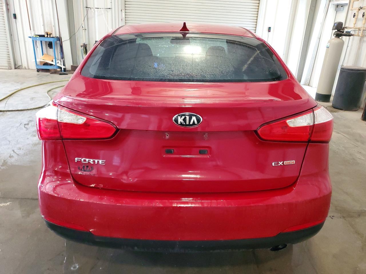 2015 Kia Forte Ex Red vin: KNAFX4A87F5282292