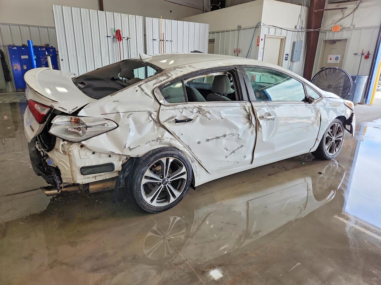 2015 Kia Forte Ex White vin: KNAFX4A87F5291512