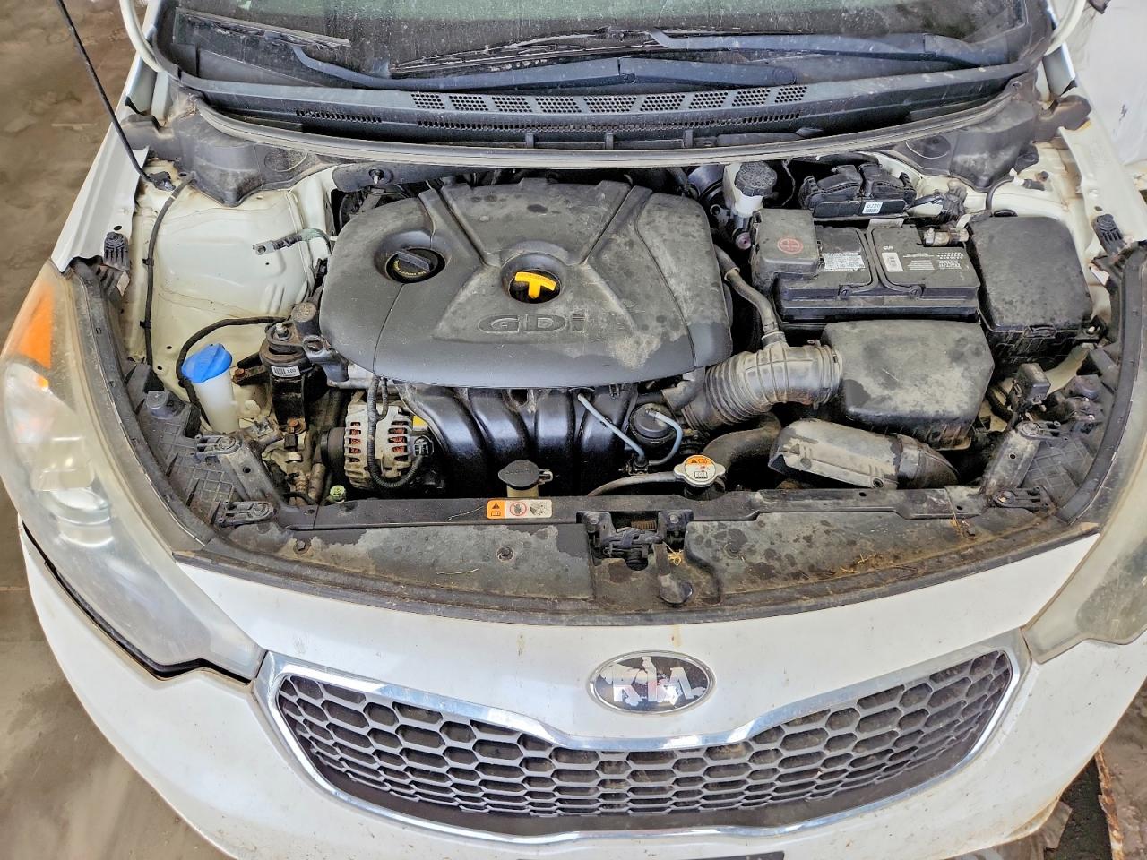 2015 Kia Forte Ex White vin: KNAFX4A87F5291512