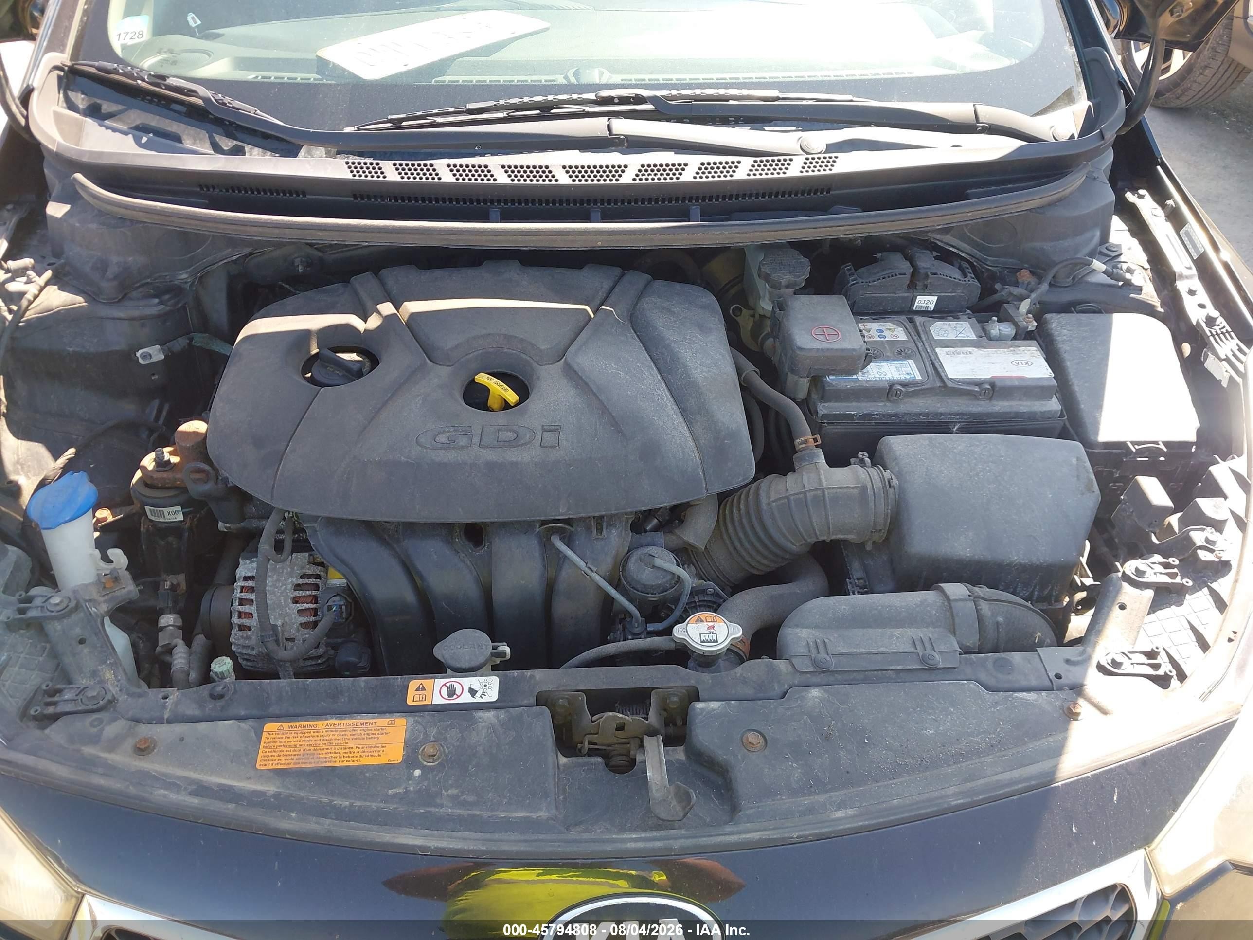2015 Kia Forte Ex Black vin: KNAFX4A87F5350249