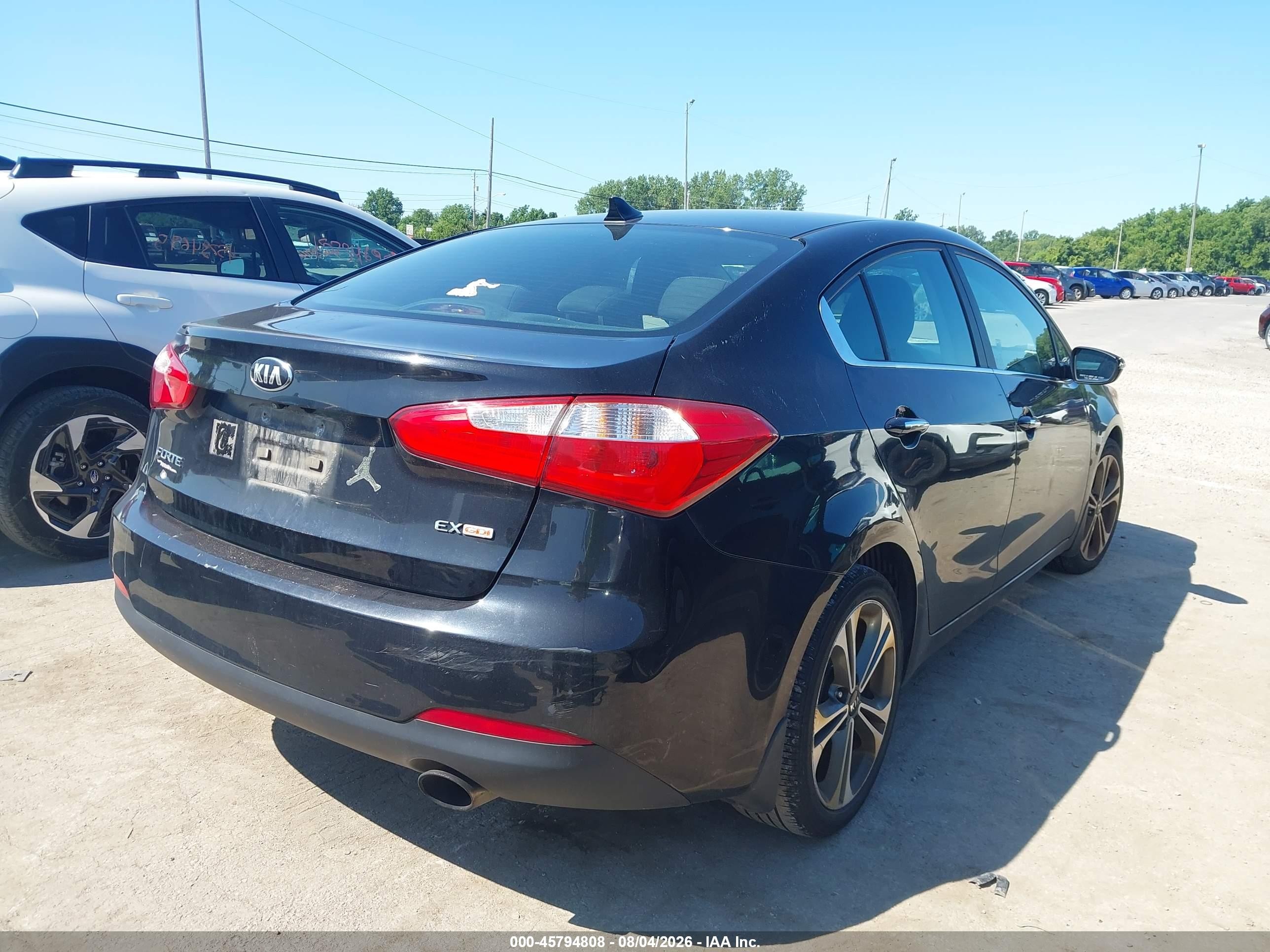 2015 Kia Forte Ex Black vin: KNAFX4A87F5350249