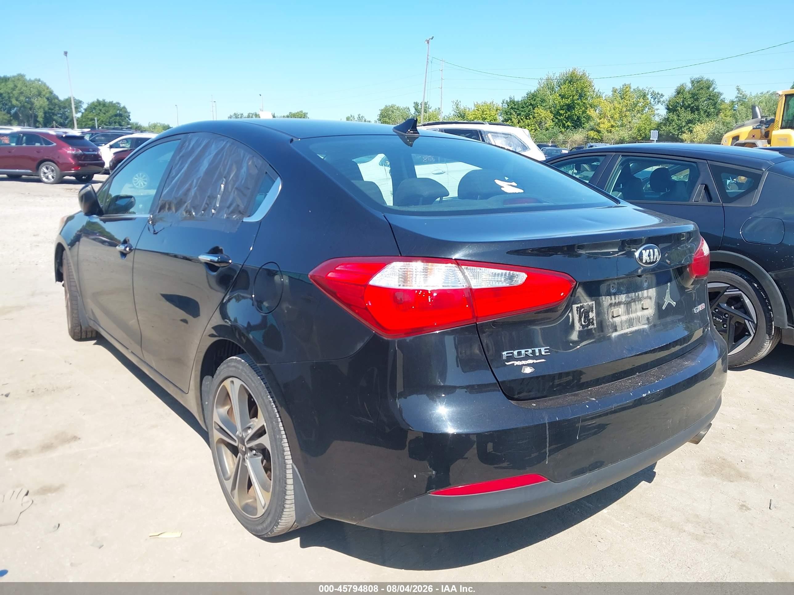 2015 Kia Forte Ex Black vin: KNAFX4A87F5350249