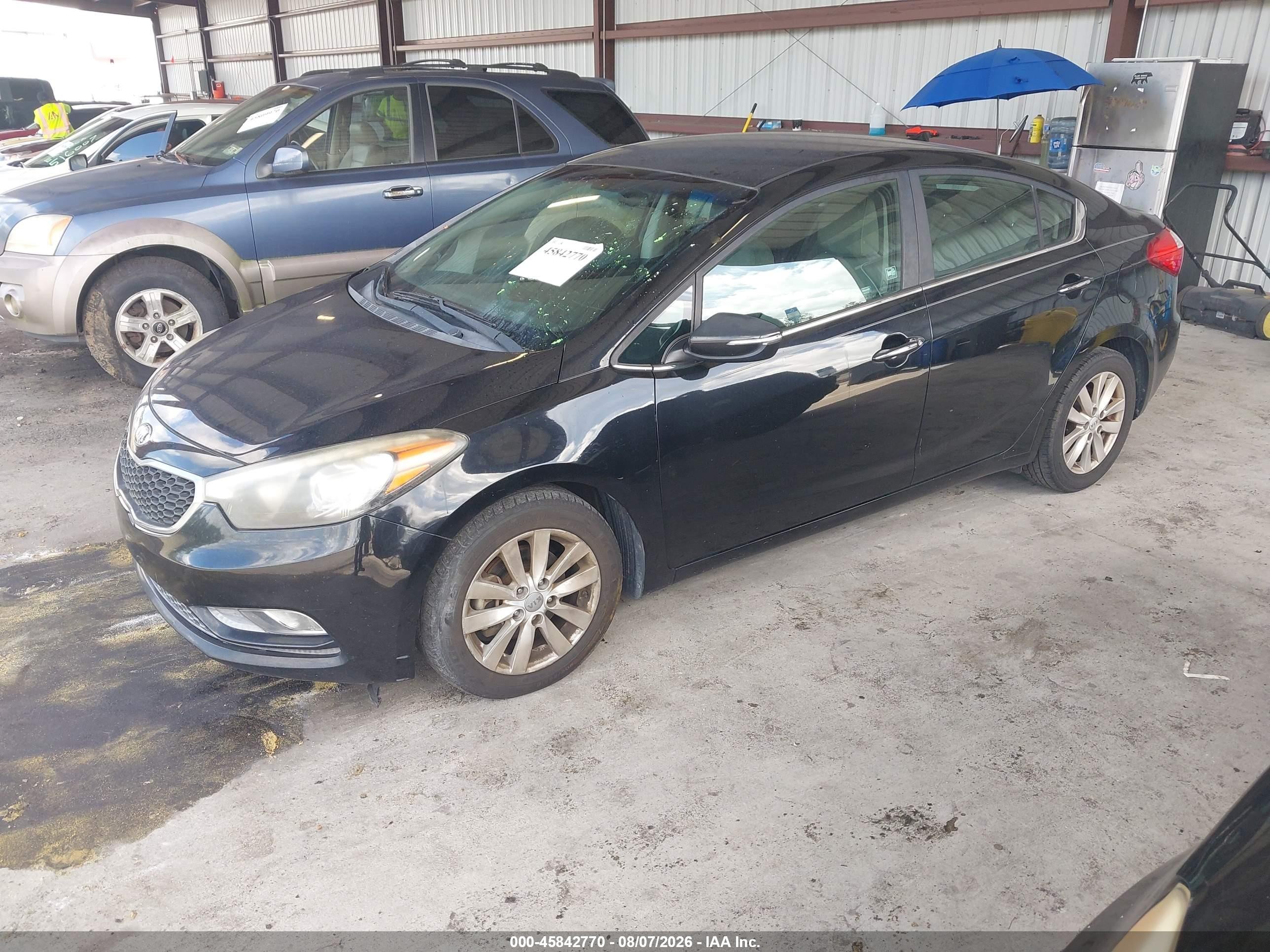 2015 Kia Forte Ex Black vin: KNAFX4A87F5360313