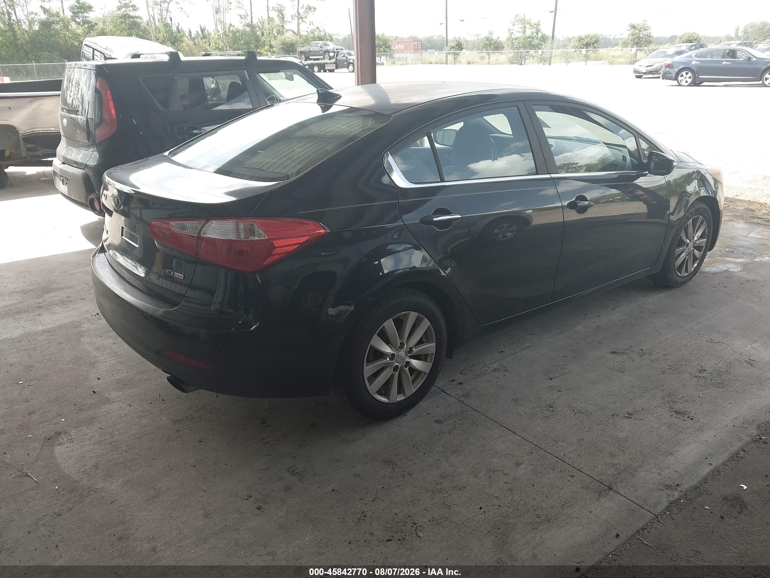 2015 Kia Forte Ex Black vin: KNAFX4A87F5360313