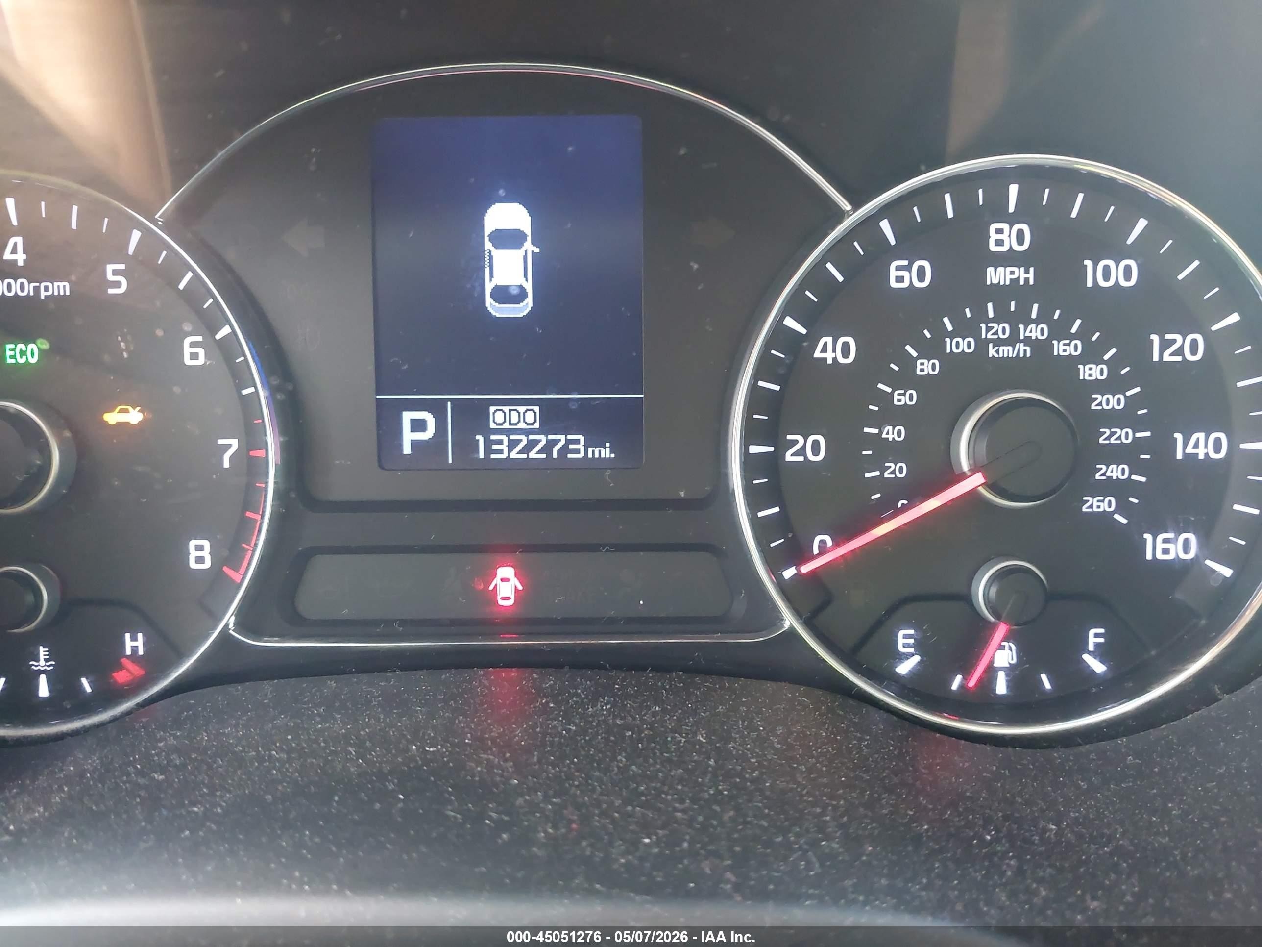 2015 Kia Forte Ex Red vin: KNAFX4A87F5392260