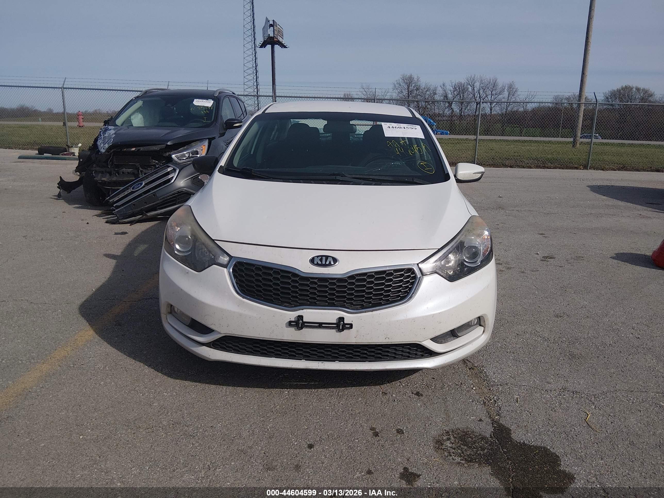2016 Kia Forte Ex White vin: KNAFX4A87G5451468
