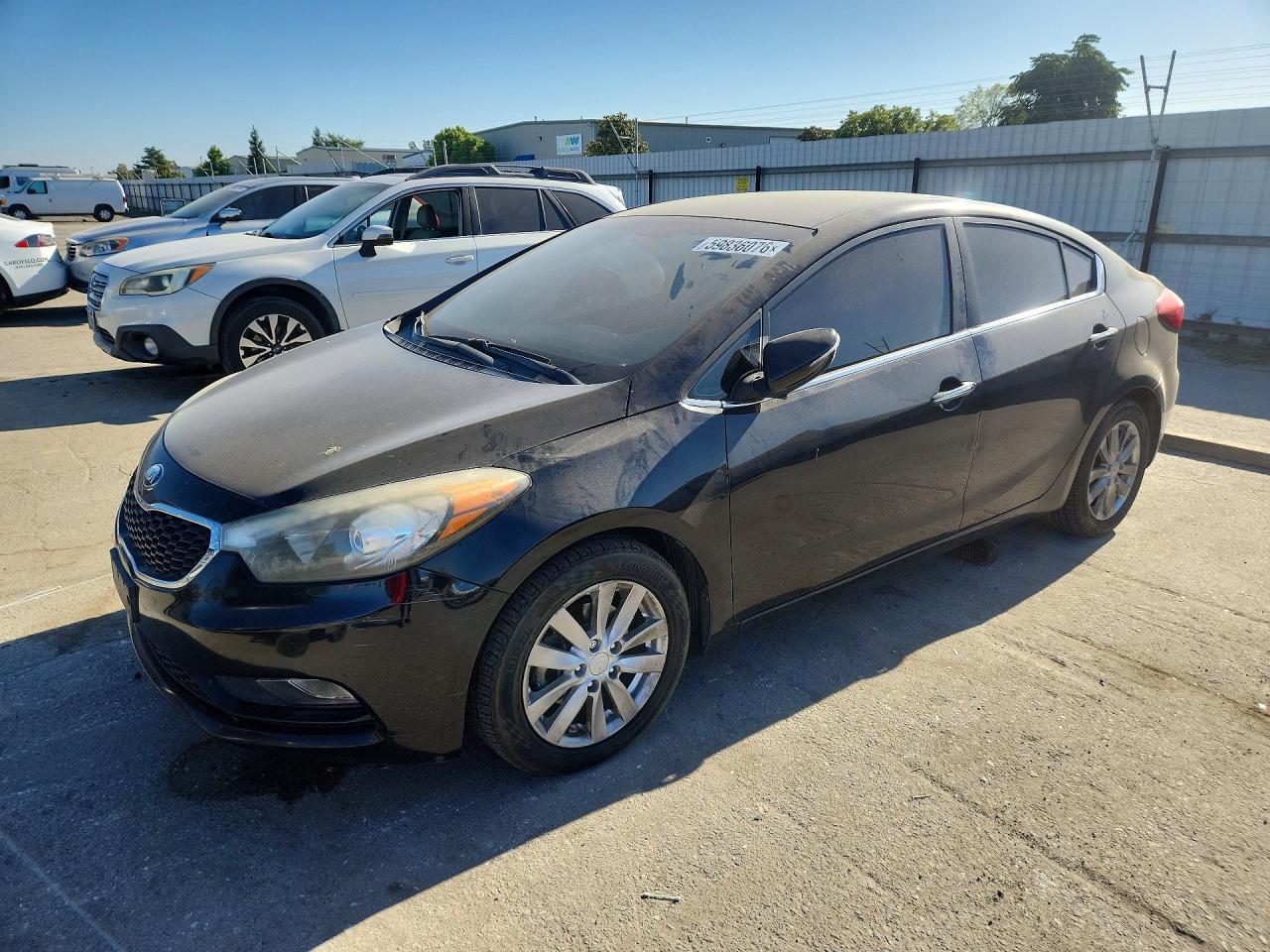2014 Kia Forte Ex Black vin: KNAFX4A88E5049102