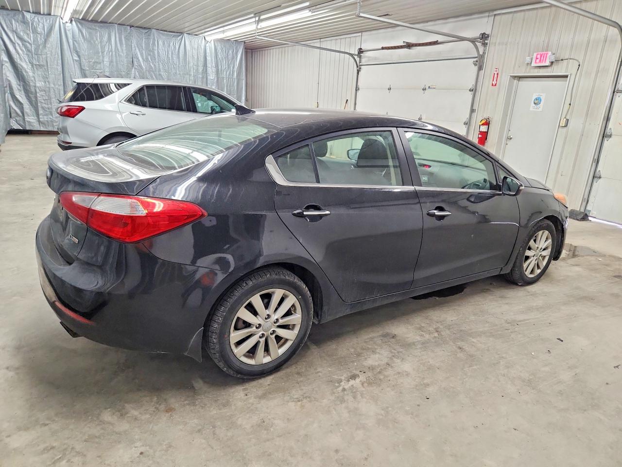 2014 Kia Forte Ex Черный vin: KNAFX4A88E5056664
