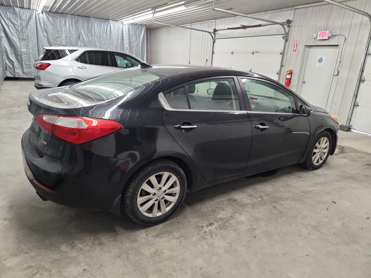 2014 Kia Forte Ex Черный vin: KNAFX4A88E5056664 Damage: Right Rear Door, Multiple Scratches Heavy, 4