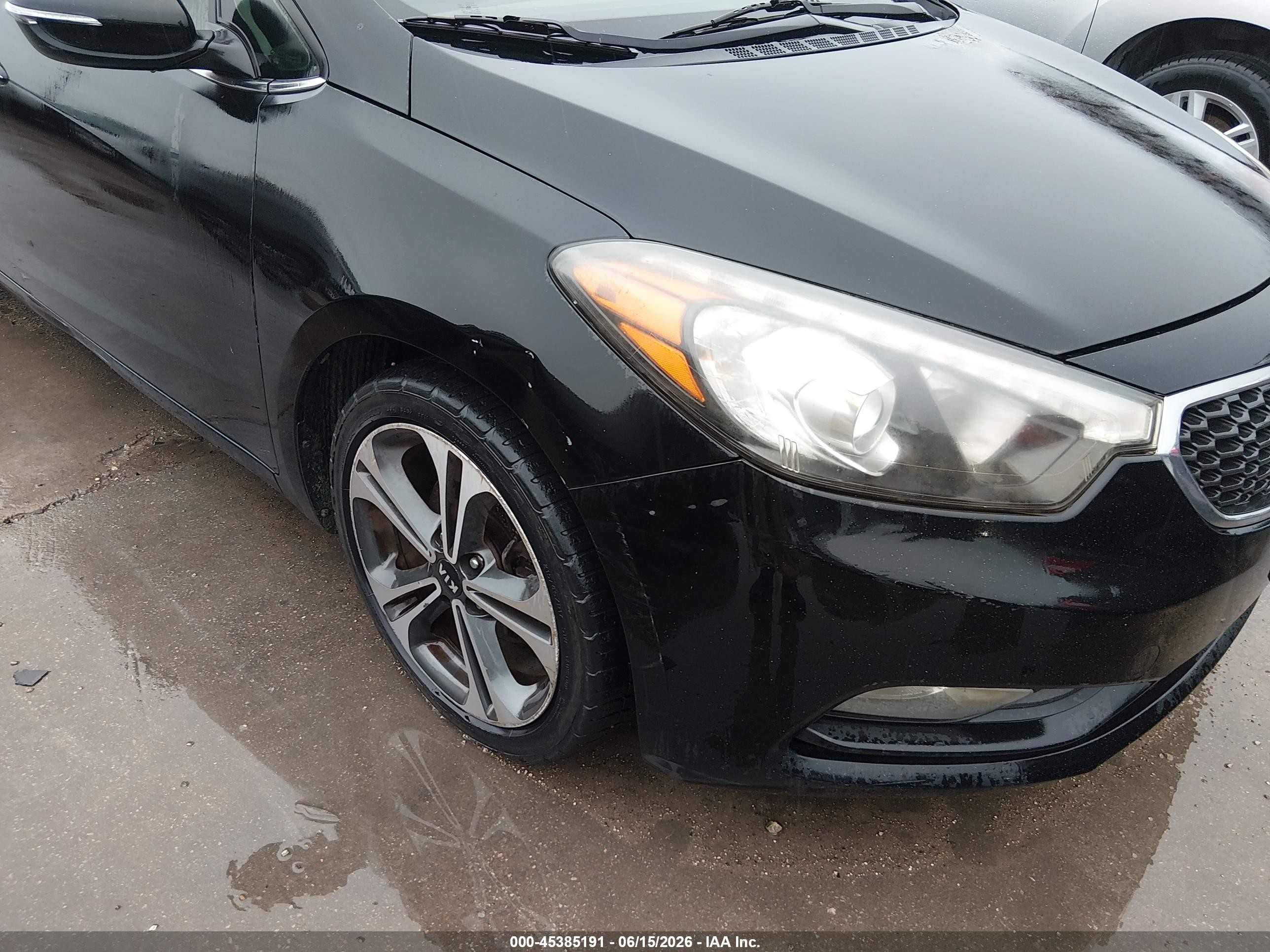 2014 Kia Forte Ex Black vin: KNAFX4A88E5059368