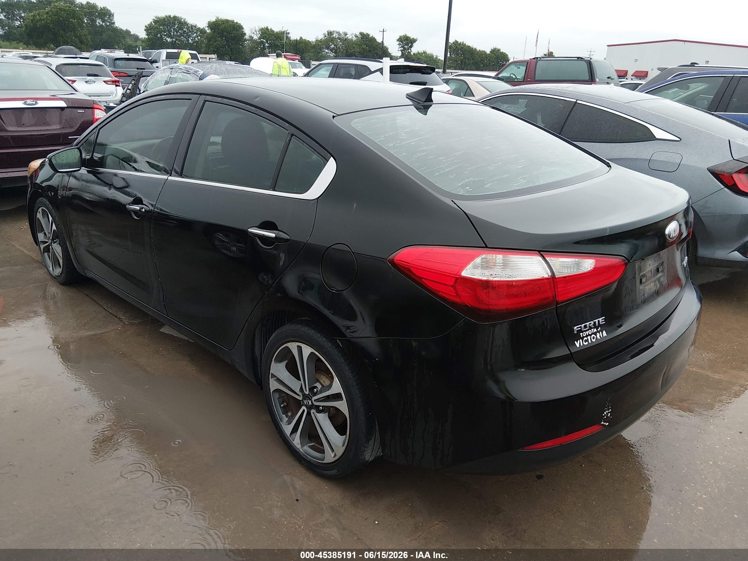 2014 Kia Forte Ex Black vin: KNAFX4A88E5059368
