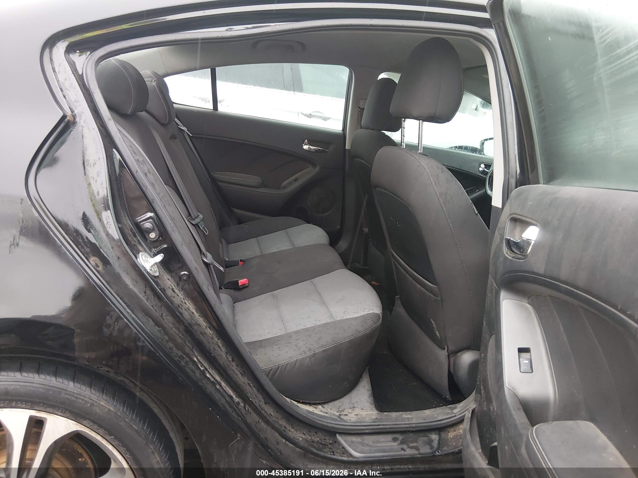 2014 Kia Forte Ex Black vin: KNAFX4A88E5059368