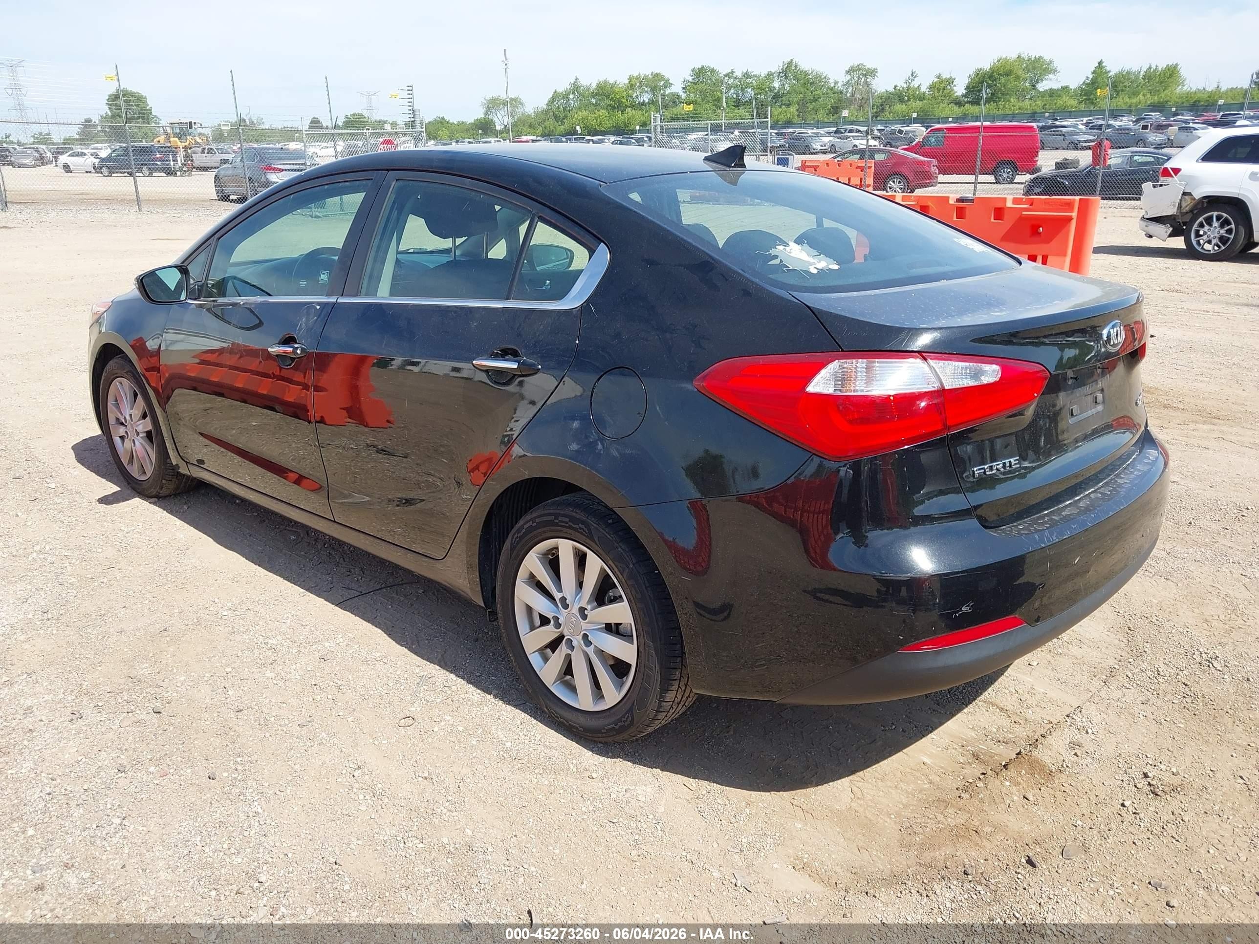 2014 Kia Forte Ex Black vin: KNAFX4A88E5206272