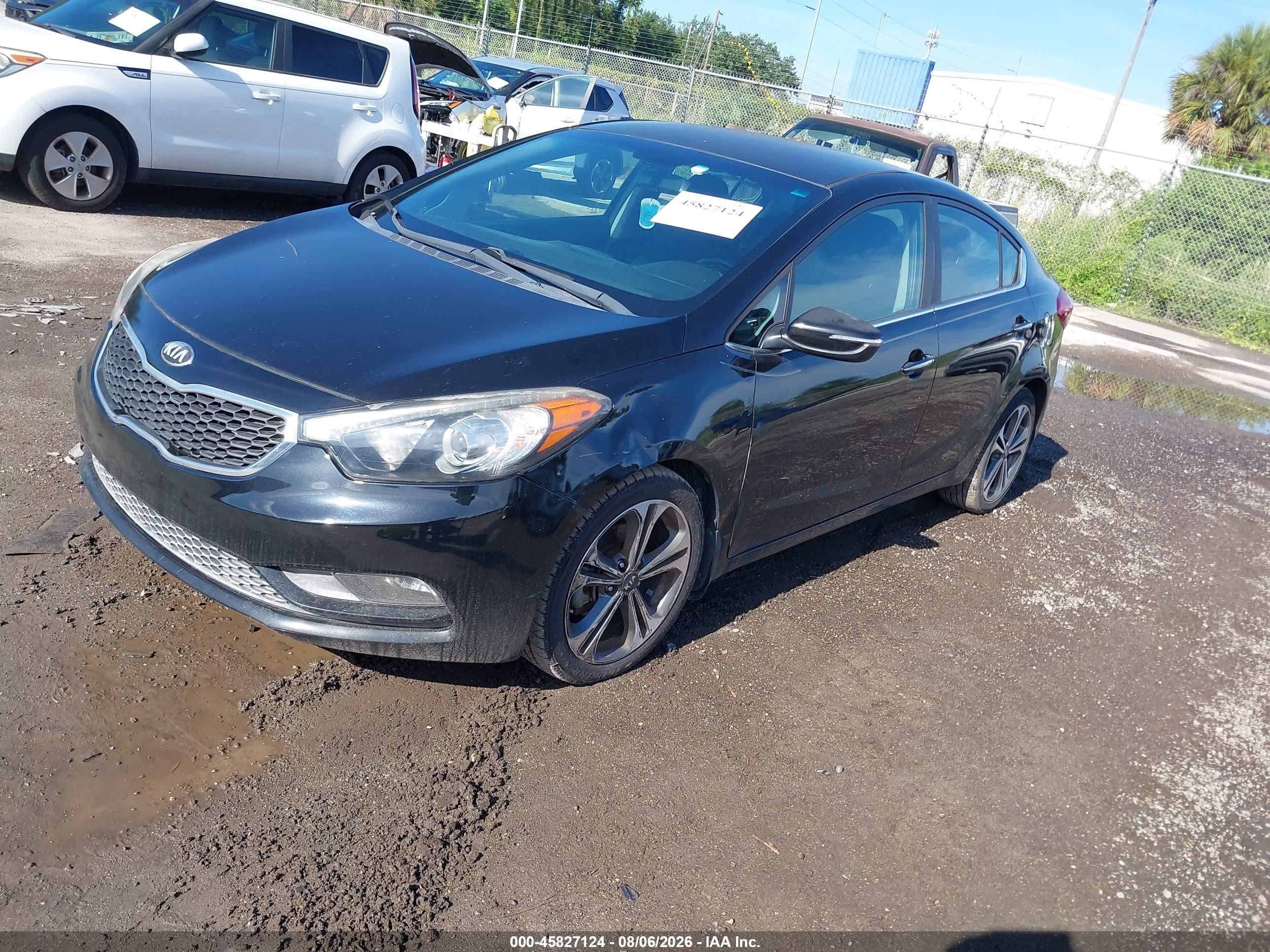 2015 Kia Forte Ex Black vin: KNAFX4A88F5262035