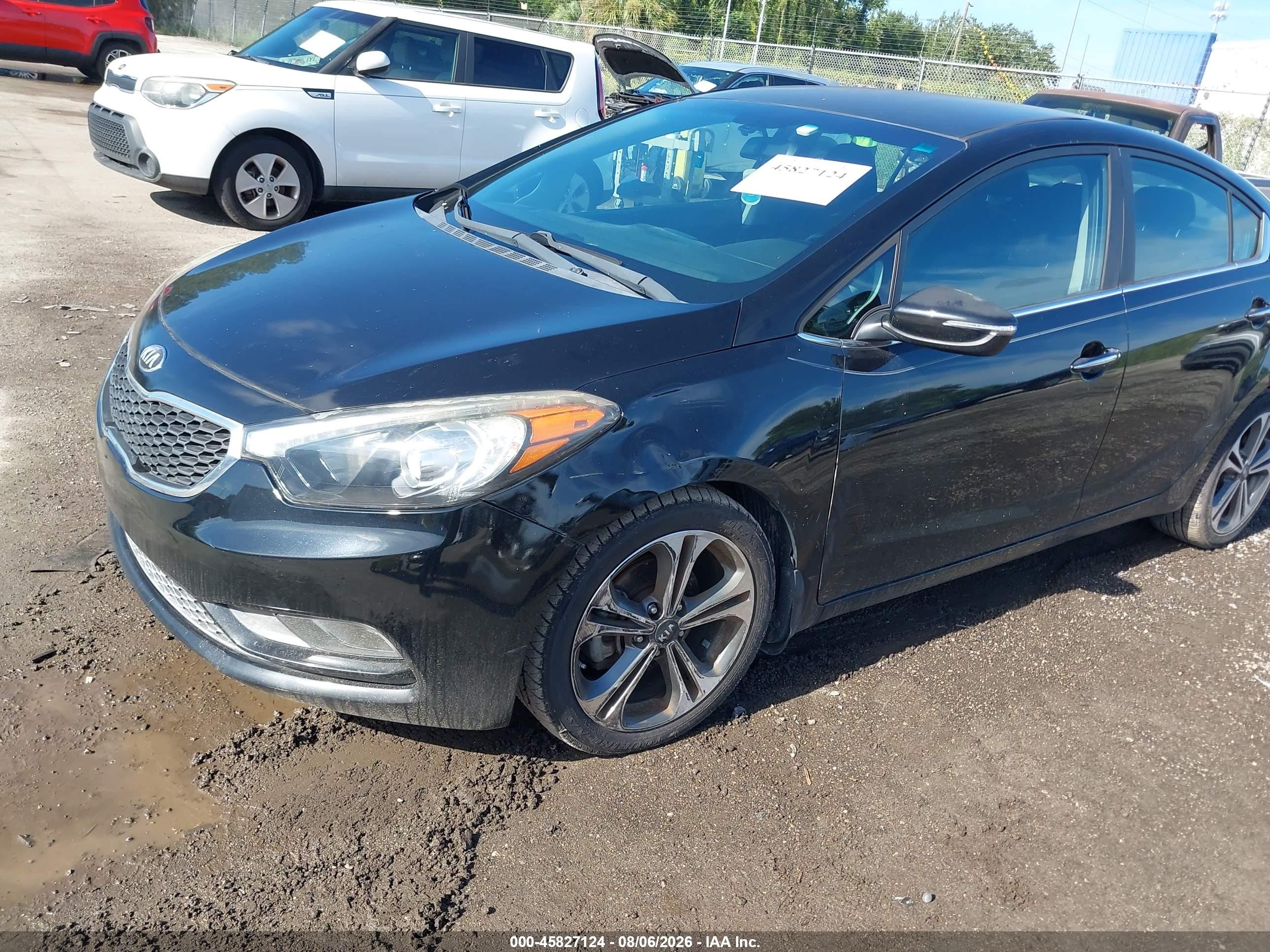 2015 Kia Forte Ex Black vin: KNAFX4A88F5262035