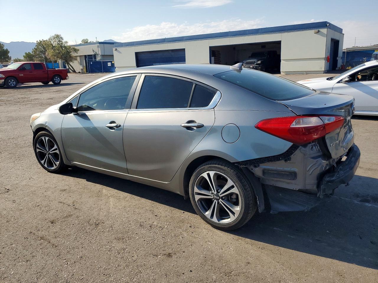 2015 Kia Forte Ex Серый vin: KNAFX4A88F5347604
