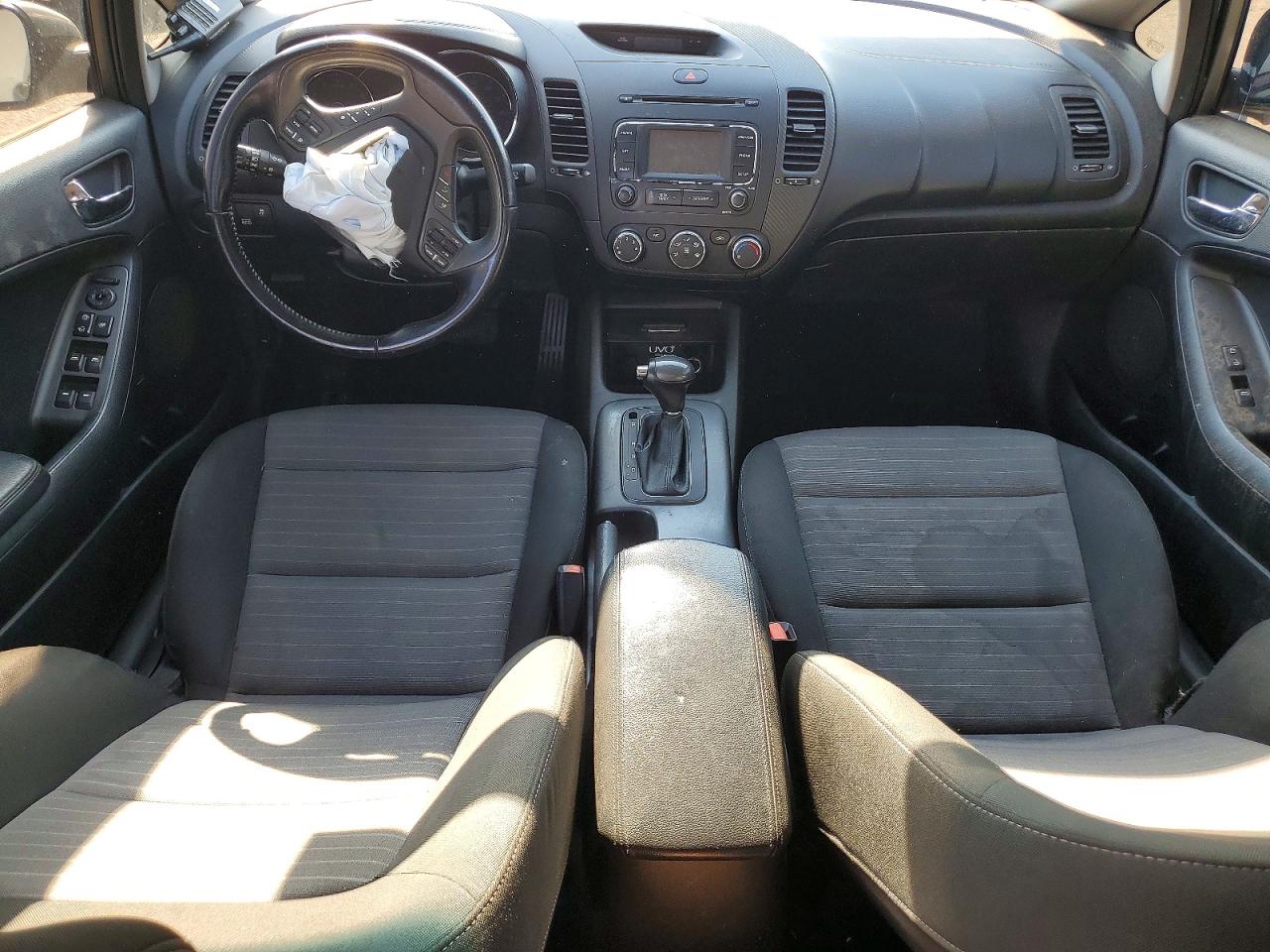 2015 Kia Forte Ex Серый vin: KNAFX4A88F5347604